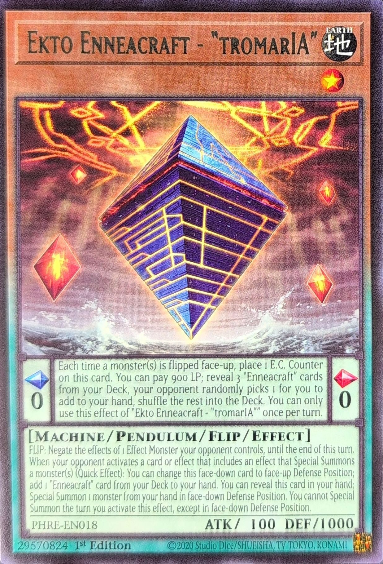 Phantom Revenge Ekto Enneacraft #PHRE-EN018 Rare front