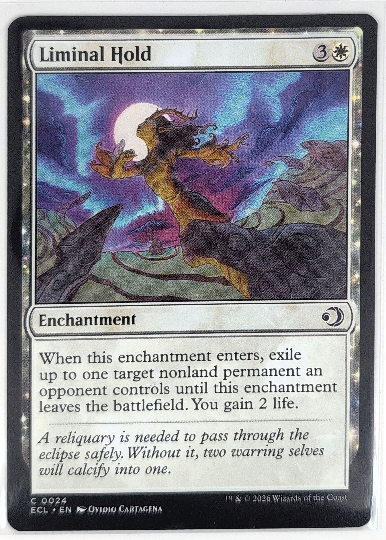 Lorwyn Eclipsed Liminal Hold #24 Common front