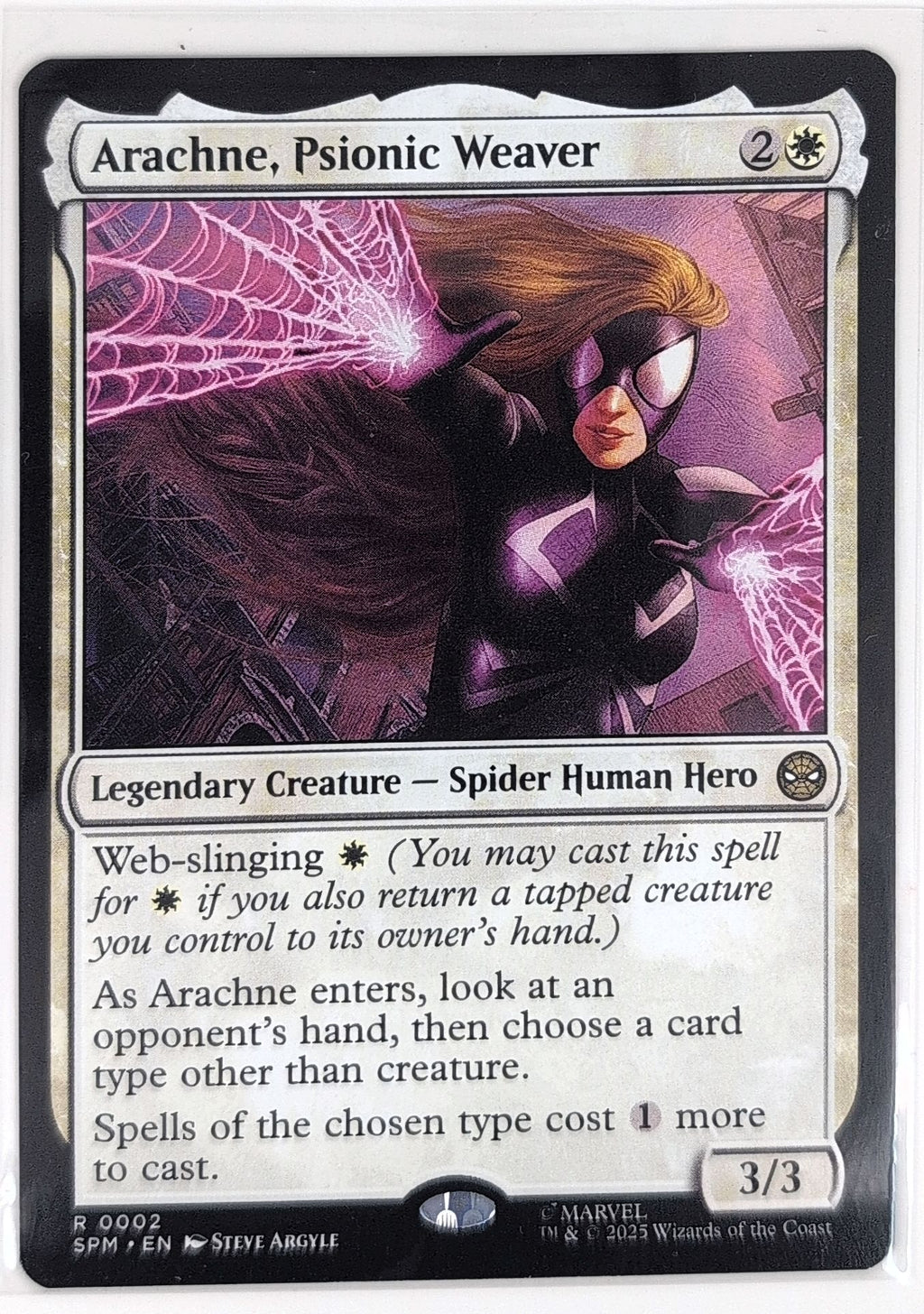 Prerelease Cards Arachne, Psionic Weaver #2 Rare front