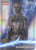 2025 Topps Chrome Marvel Studios Silver Surfer #198 Prism Refractor front