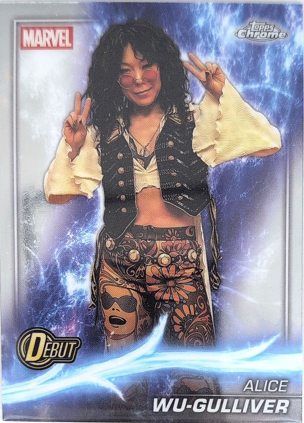 2025 Topps Chrome Marvel Studios Alice Wu-Gulliver #164 front