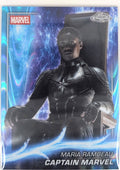 2025 Topps Chrome Marvel Studios Captain Marvel #133 Sky Blue RayWave Refractor front