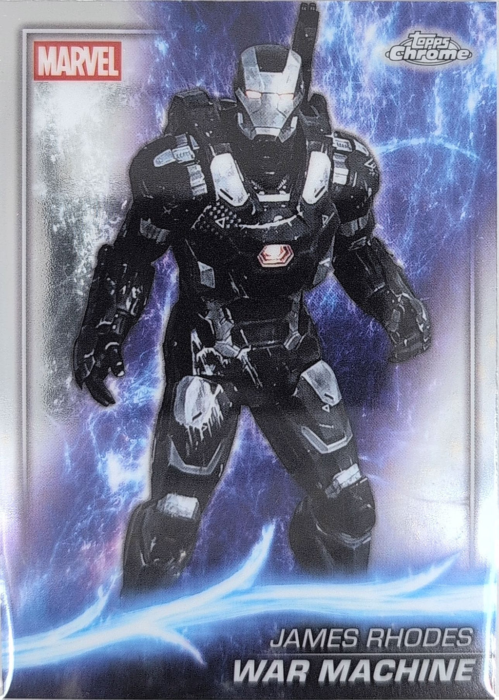 2025 Topps Chrome Marvel Studios War Machine #64 front