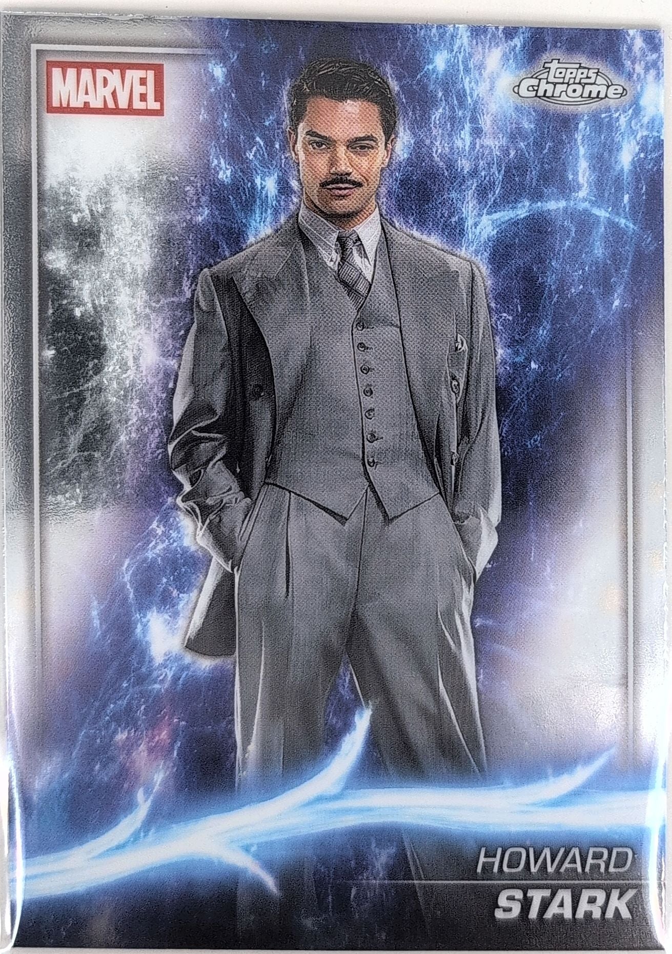 2025 Topps Chrome Marvel Studios Howard Stark #21 front