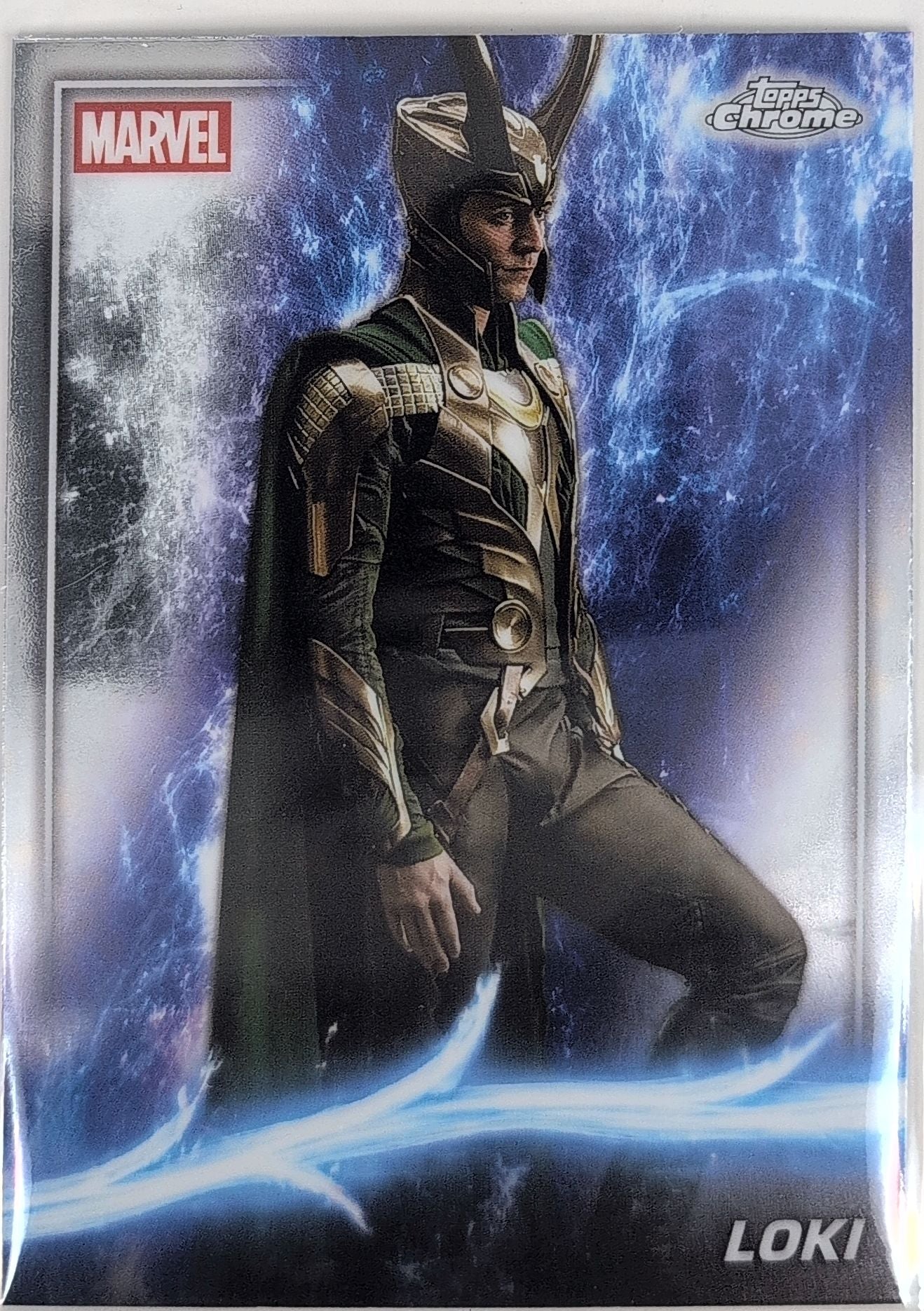 2025 Topps Chrome Marvel Studios Loki #19 front