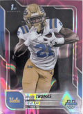 2025 Bowman University Chrome Jaivian Thomas #47 Pink Lava Refractor UCLA Bruins front