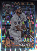 2024 Topps Chrome Starling Marte #257 Raywave Refractors New York Mets front