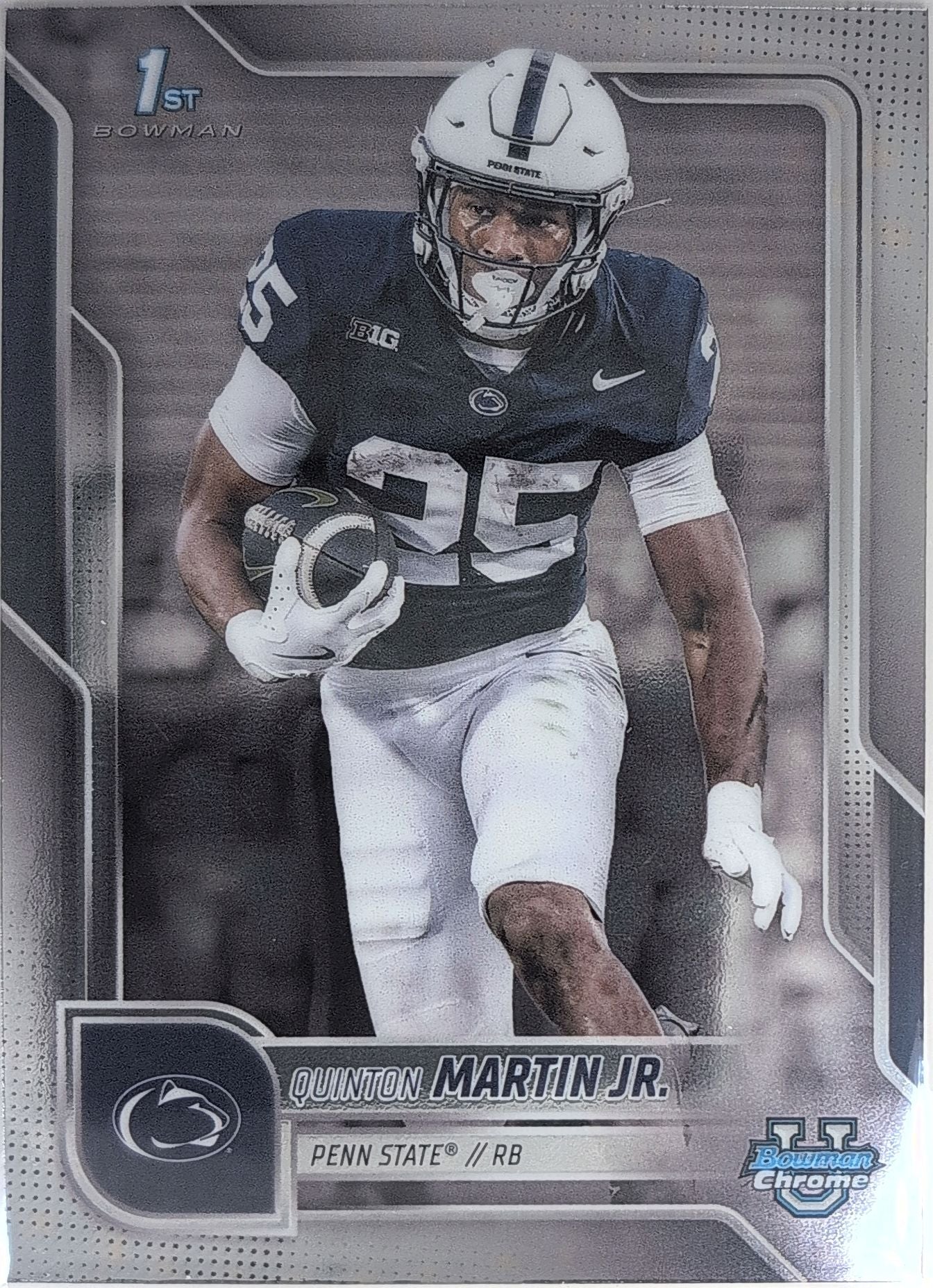 2025 Bowman University Chrome Quinton Martin Jr. #167 Penn State Nittany Lions front