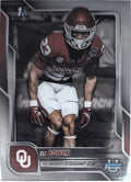 2025 Bowman University Chrome Eli Bowen #107 Oklahoma Sooners front
