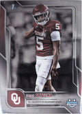 2025 Bowman University Chrome Isaiah Sategna #48 Oklahoma Sooners front