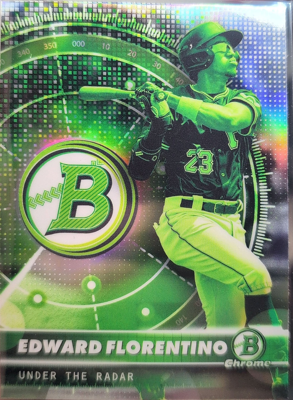 2026 Bowman Edward Florentino #UR-9 Under the Radar Pittsburgh Pirates front