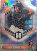 2026 Bowman Bo Davidson #BTP-80 Bowman Scouts' Top 100 San Francisco Giants front