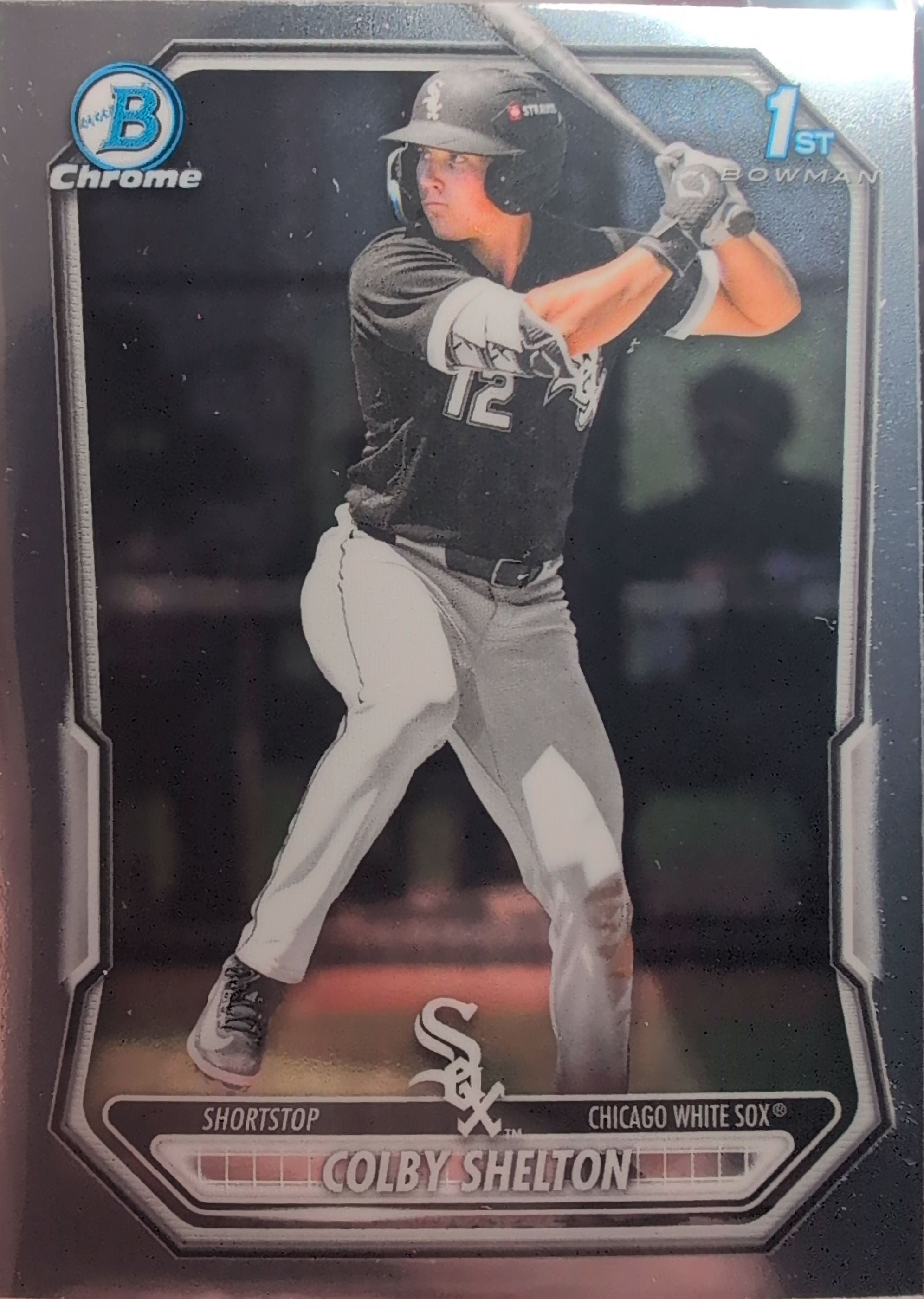 2026 Bowman Colby Shelton #BCP-144 Chrome Prospects Chicago White Sox front