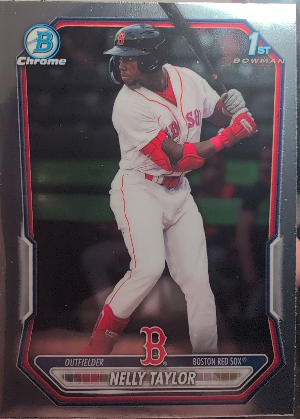 2026 Bowman Nelly Taylor #BCP-65 Chrome Prospects Boston Red Sox front