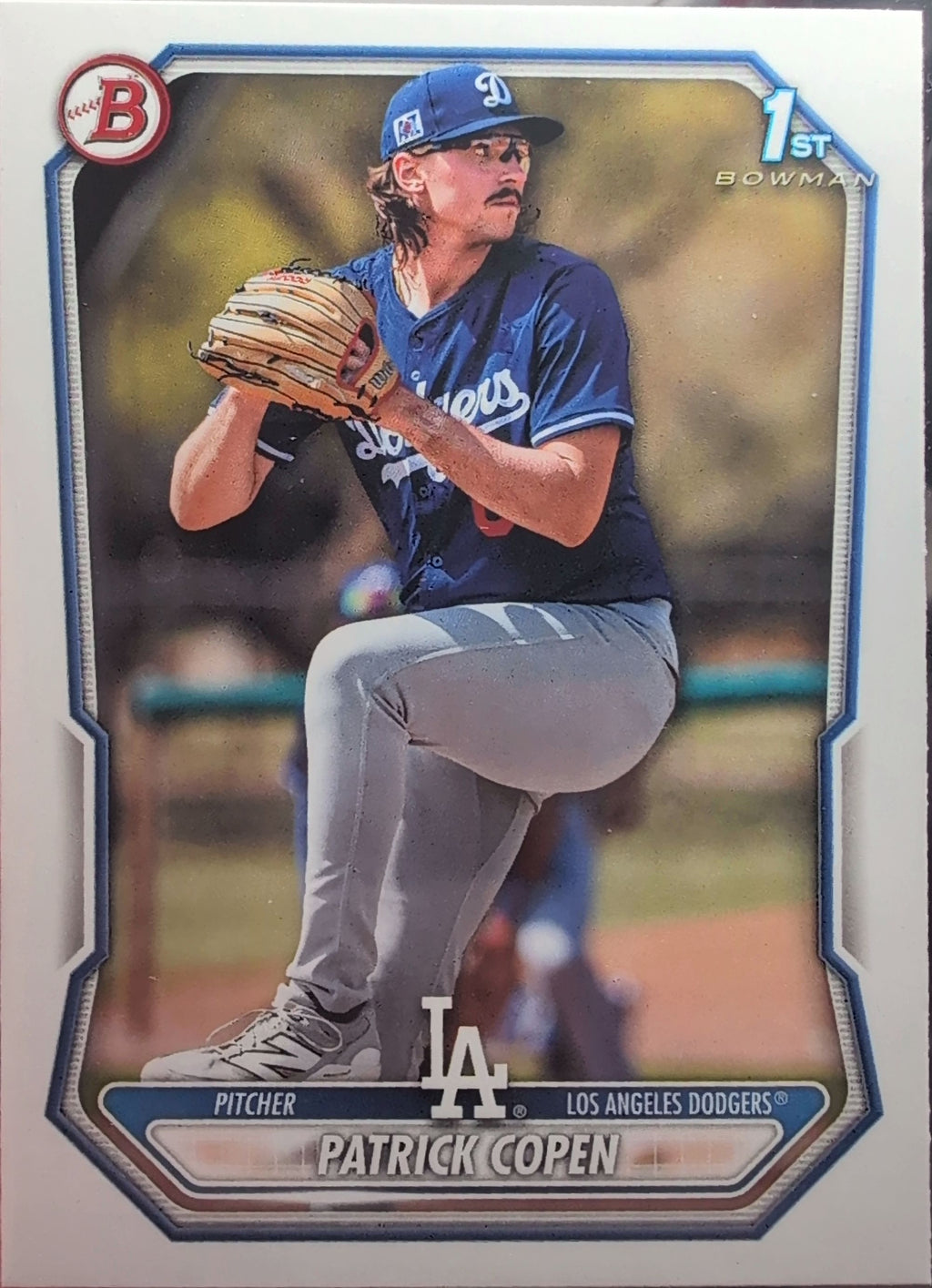 2026 Bowman Patrick Copen #BP-138 Prospects Los Angeles Dodgers front