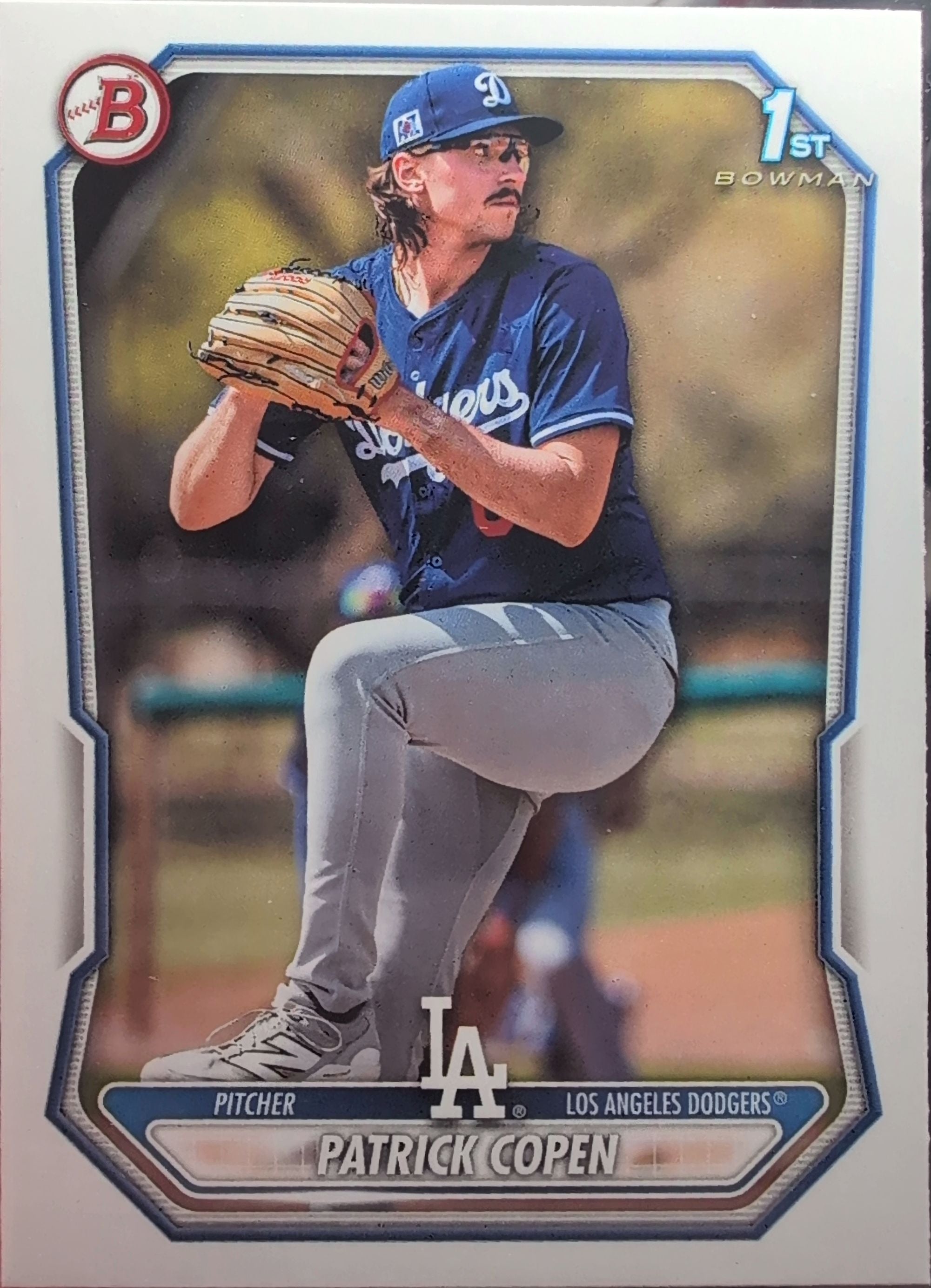2026 Bowman Patrick Copen #BP-138 Prospects Los Angeles Dodgers front