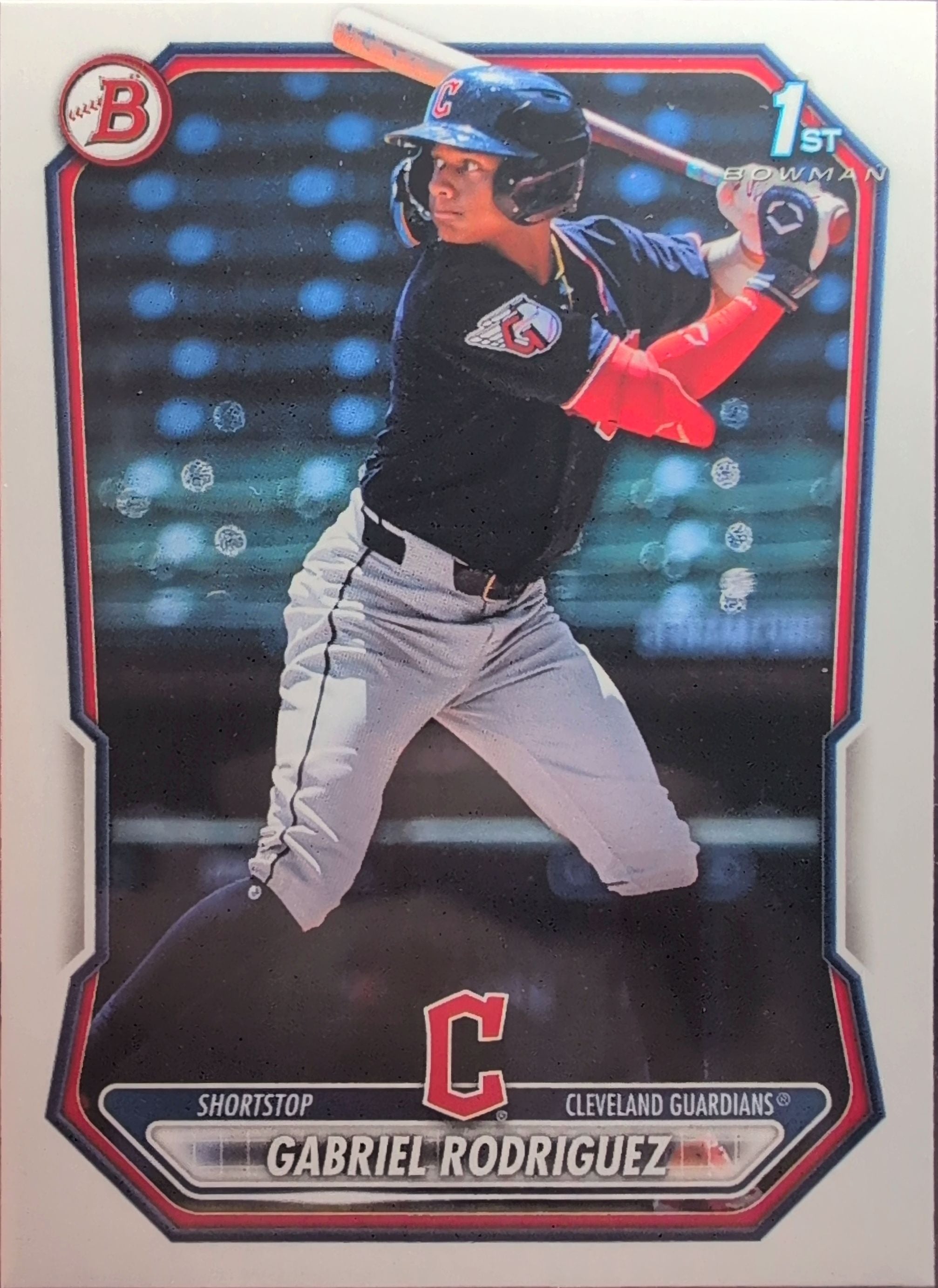 2026 Bowman Gabriel Rodriguez #BP-118 Prospects Cleveland Guardians front