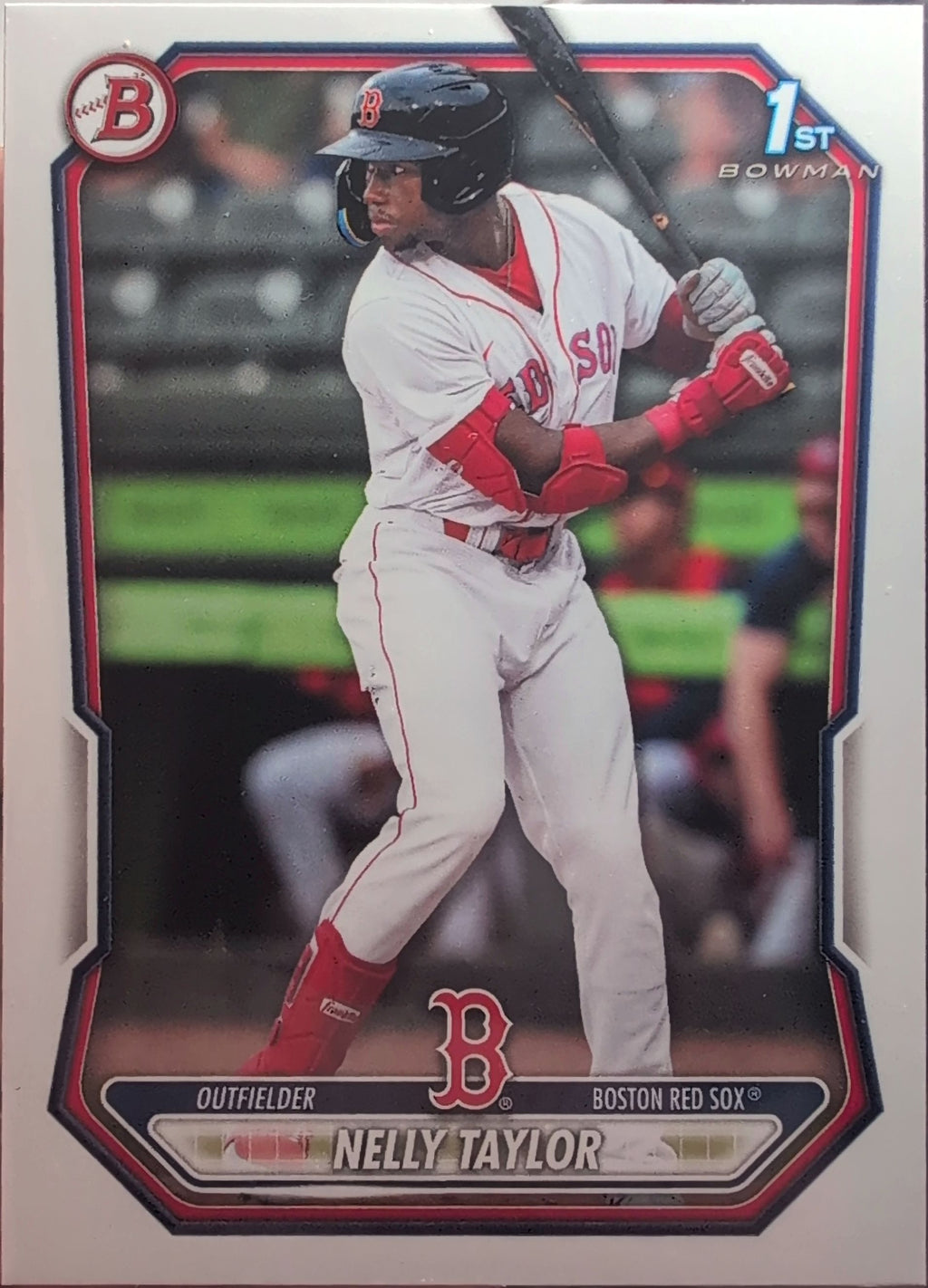 2026 Bowman Nelly Taylor #BP-65 Prospects Boston Red Sox front