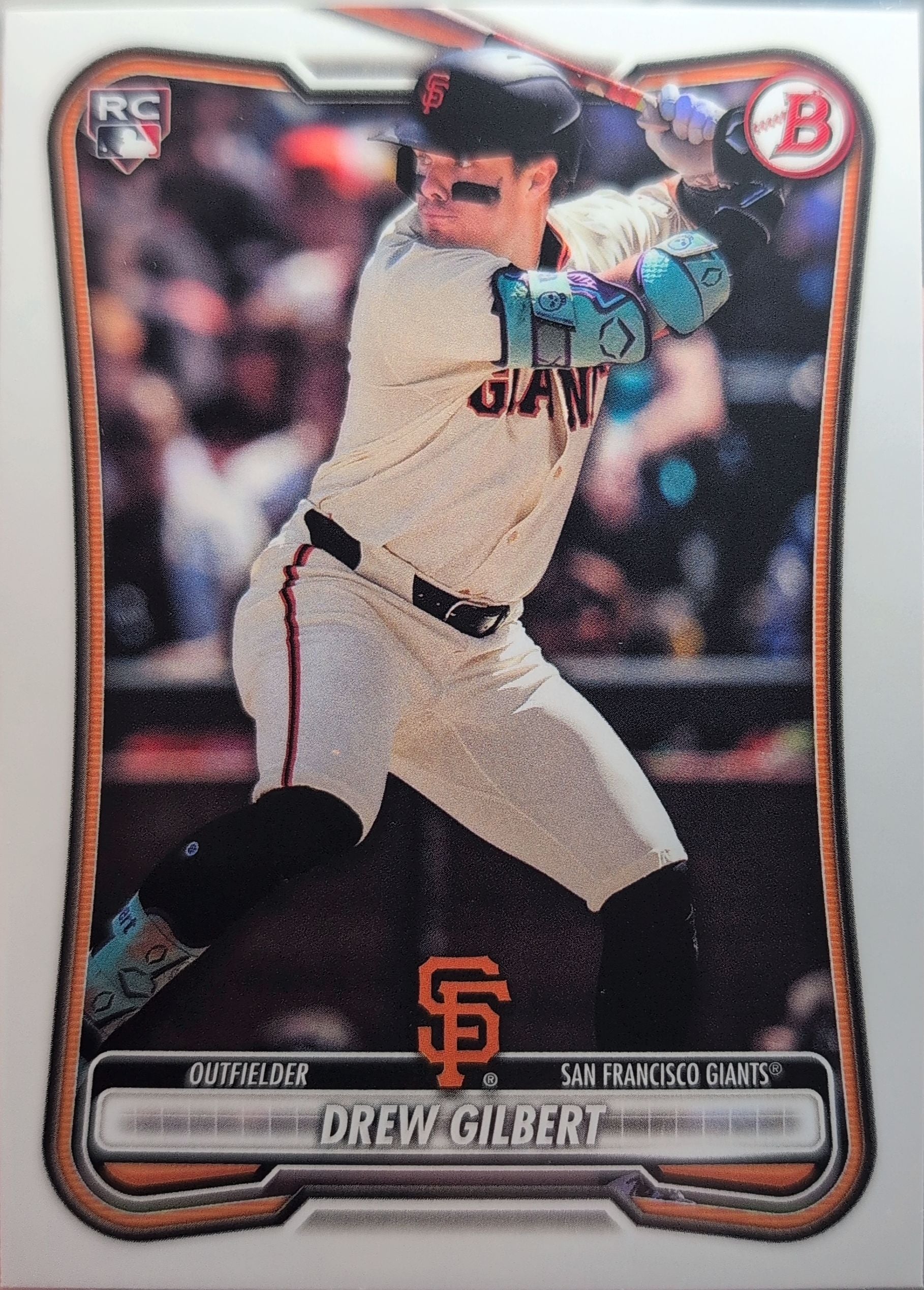 2026 Bowman Drew Gilbert #40 RC San Francisco Giants front