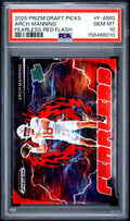 Arch Manning 2025 Prizm Draft Picks Fearless Red Flash PSA 10 #/49