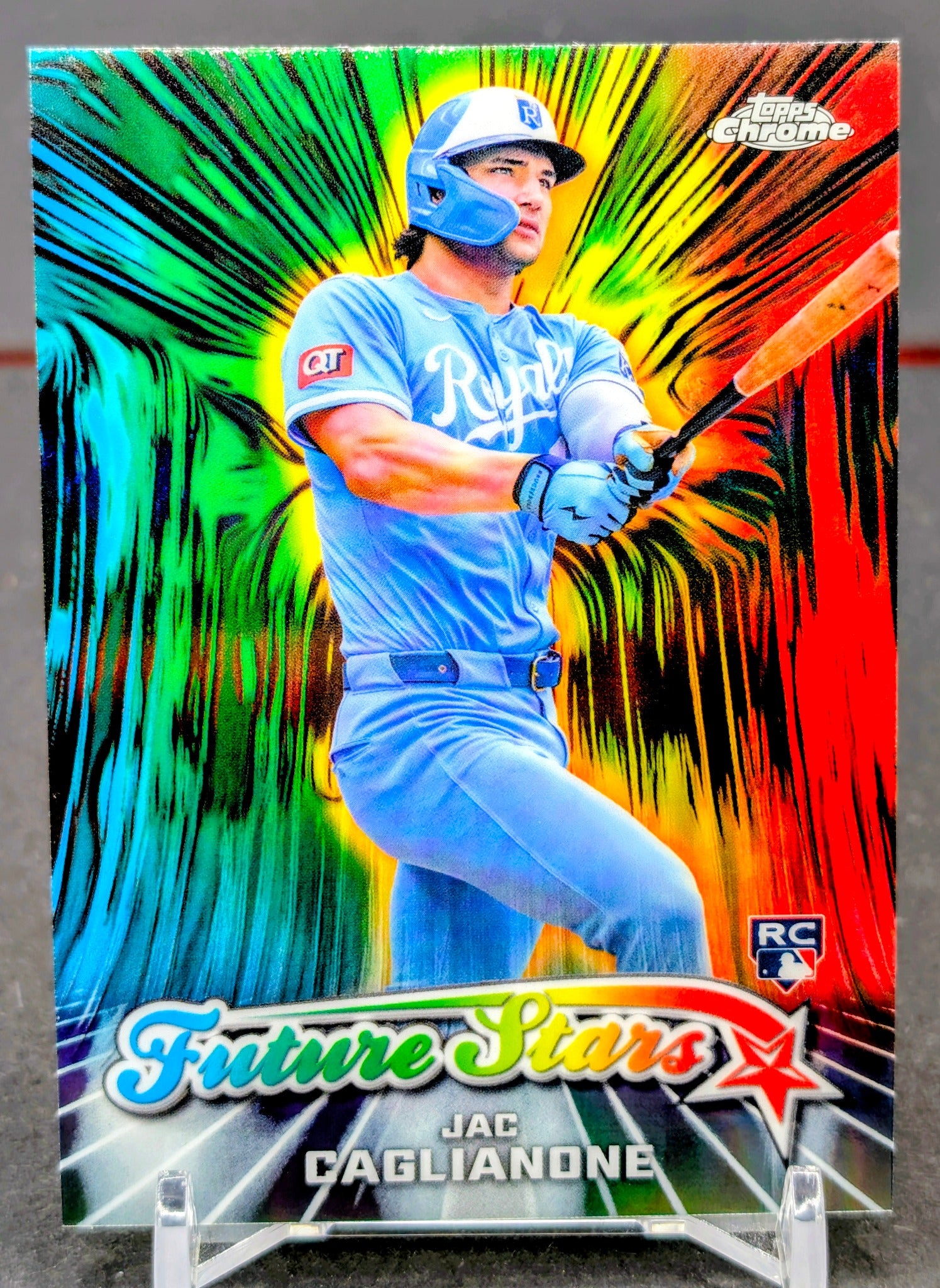 Jac Caglianone 2026 Topps Chrome #FS-7 Future Stars Kansas City Royals