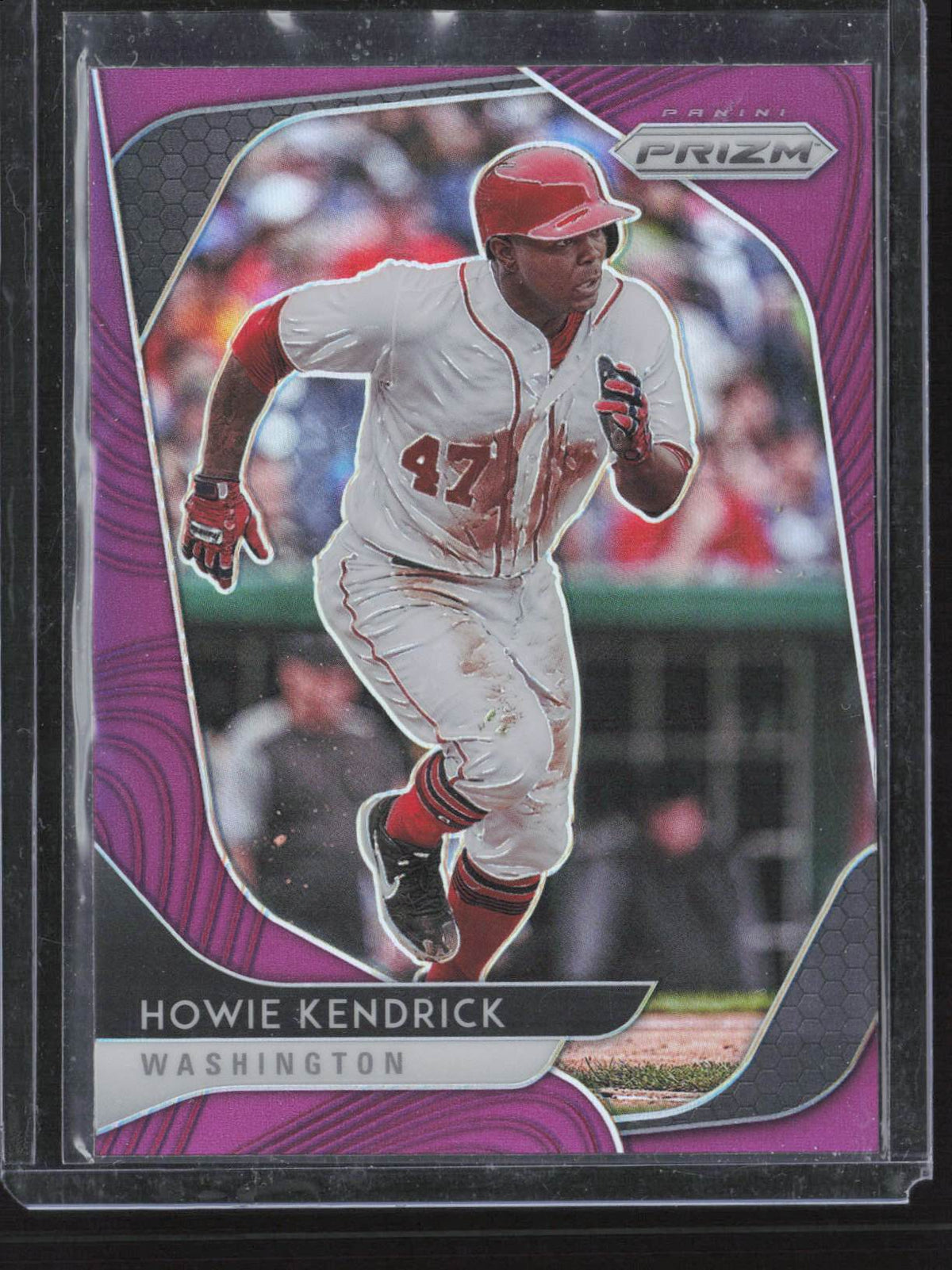 Howie Kendrick 2020 Panini Prizm #11 Purple Prizm Washington Nationals