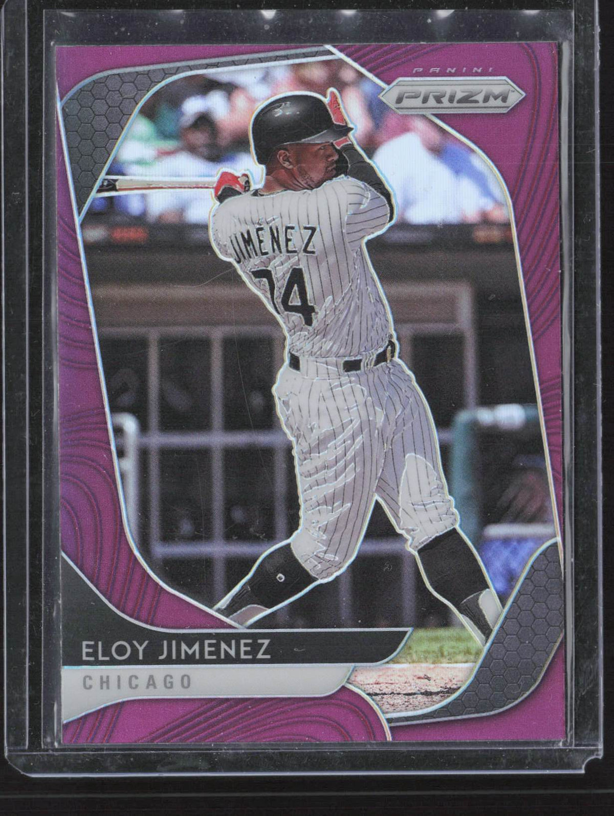 Eloy Jimenez 2020 Panini Prizm #160 Purple Prizm Chicago White Sox