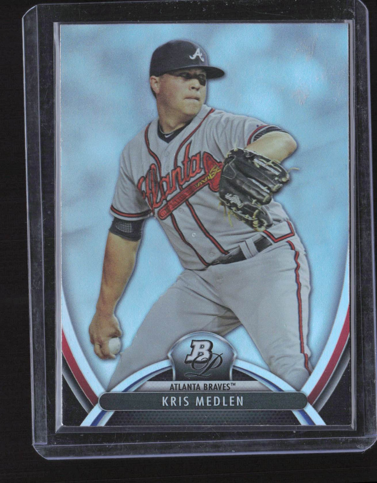 Kris Medlen 2013 Bowman Platinum #52 Atlanta Braves