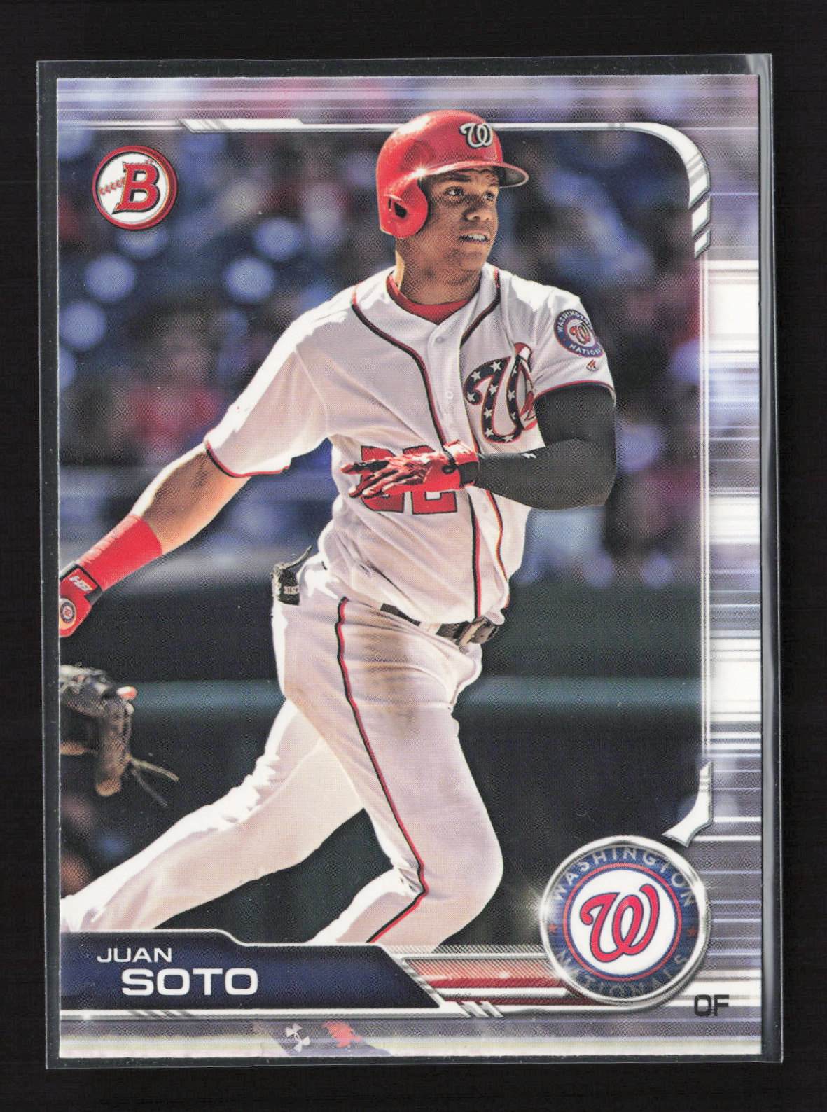 Juan Soto 2019 Bowman #92 Washington Nationals
