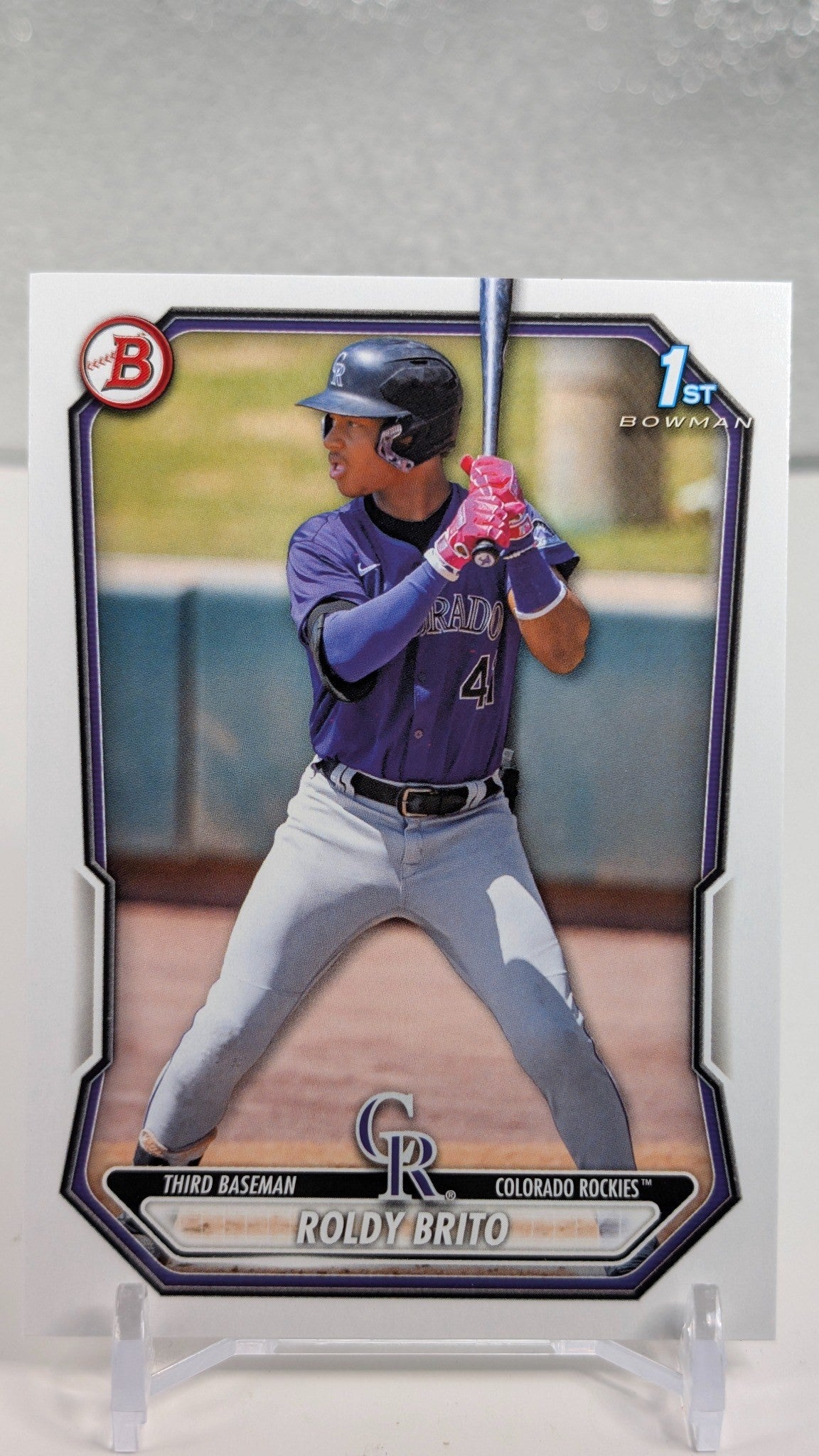 Roldy Brito 2026 Bowman #BP-21 Prospects Colorado Rockies