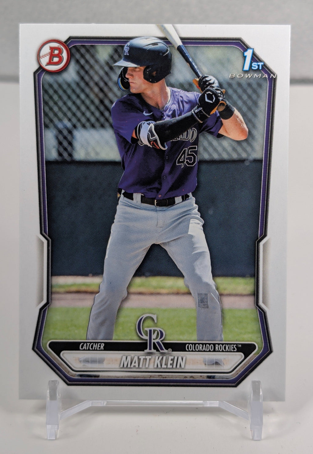 Matt Klein 2026 Bowman #BP-146 Prospects Colorado Rockies