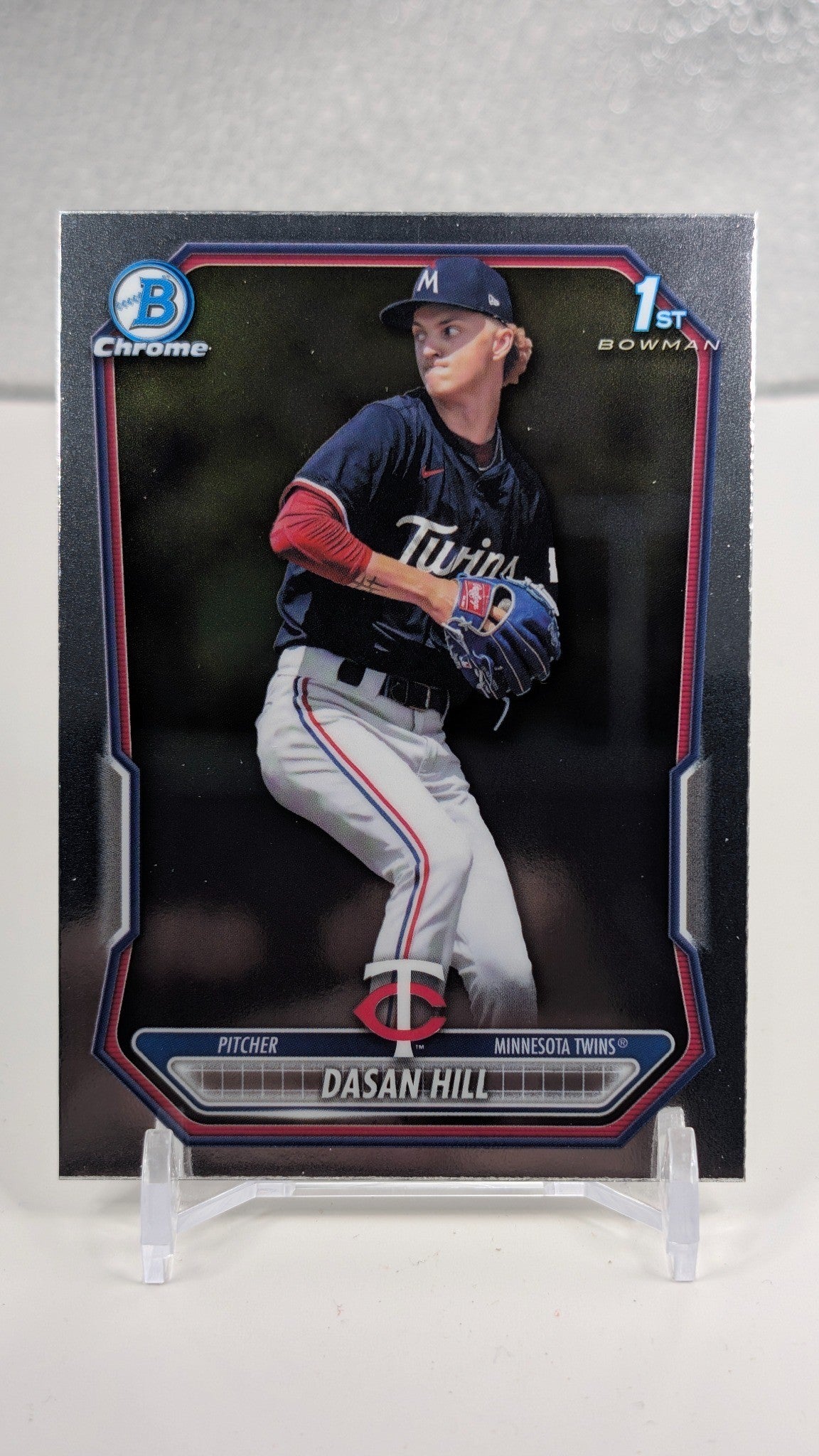 Dasan Hill 2026 Bowman #BCP-88 Chrome Prospects Minnesota Twins