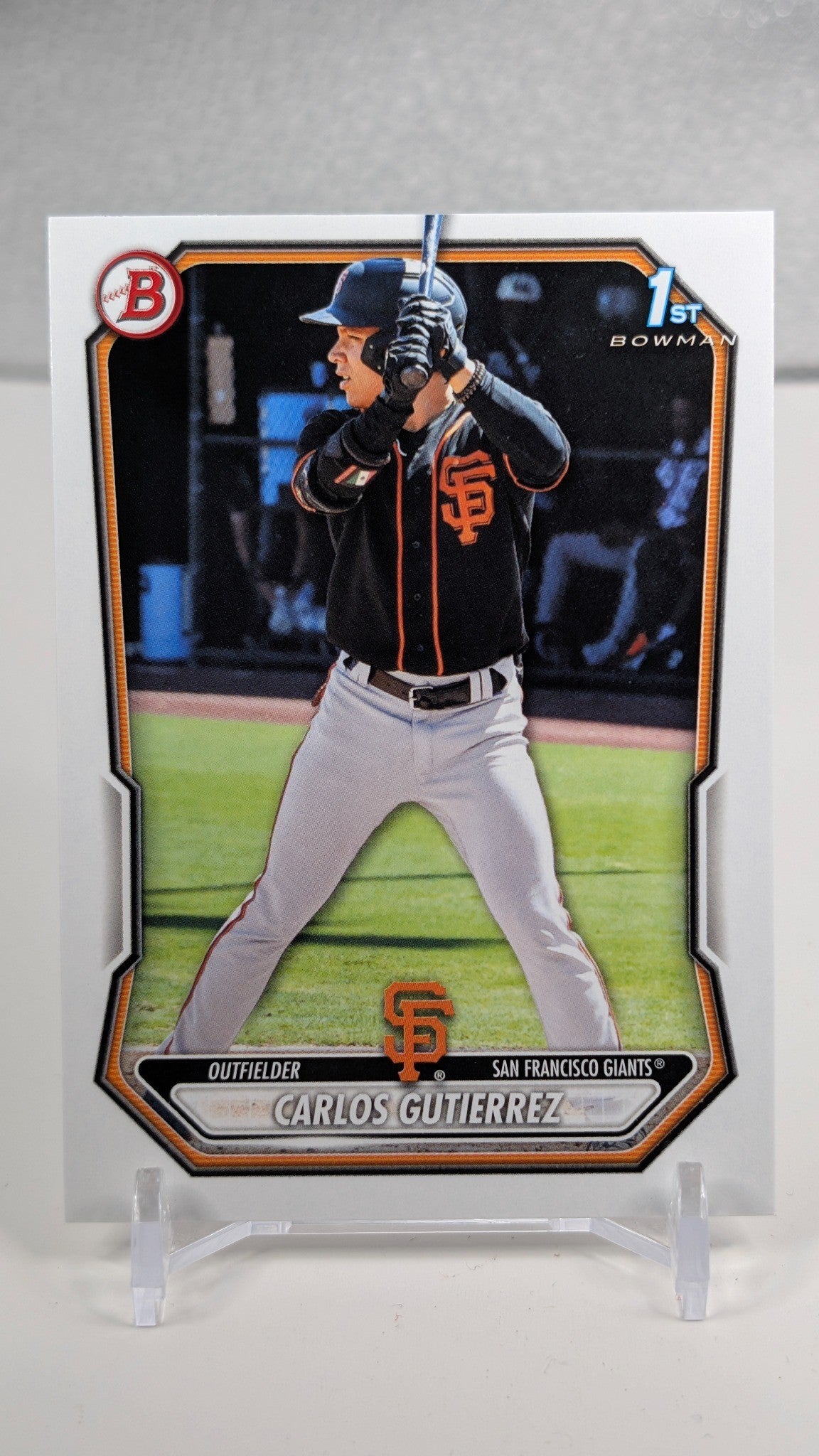 Carlos Gutierrez 2026 Bowman #BP-14 Prospects San Francisco Giants