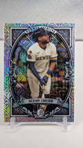 2026 Bowman Jackson Chourio #BST-1 Bowman Sterling Mojo Refractors Milwaukee Brewers