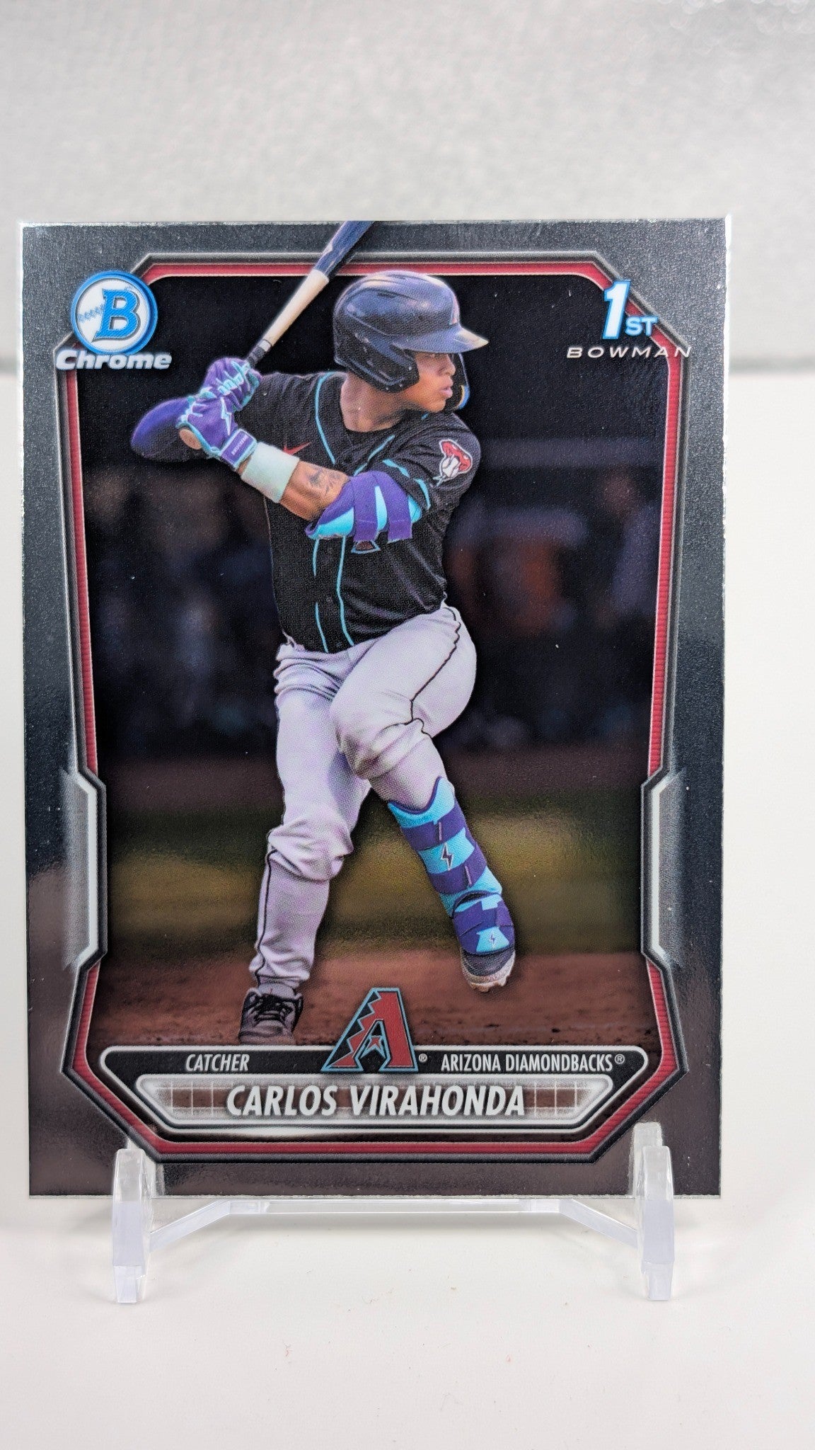 Carlos Virahonda 2026 Bowman #BCP-28 Chrome Prospects Arizona Diamondbacks