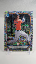 2026 Bowman Walker Janek #BCP-131 Chrome Prospects Lazer Refractor Houston Astros