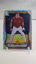 2026 Bowman Travis Bazzana #BCP-35 Chrome Prospects Mojo Refractor Cleveland Guardians