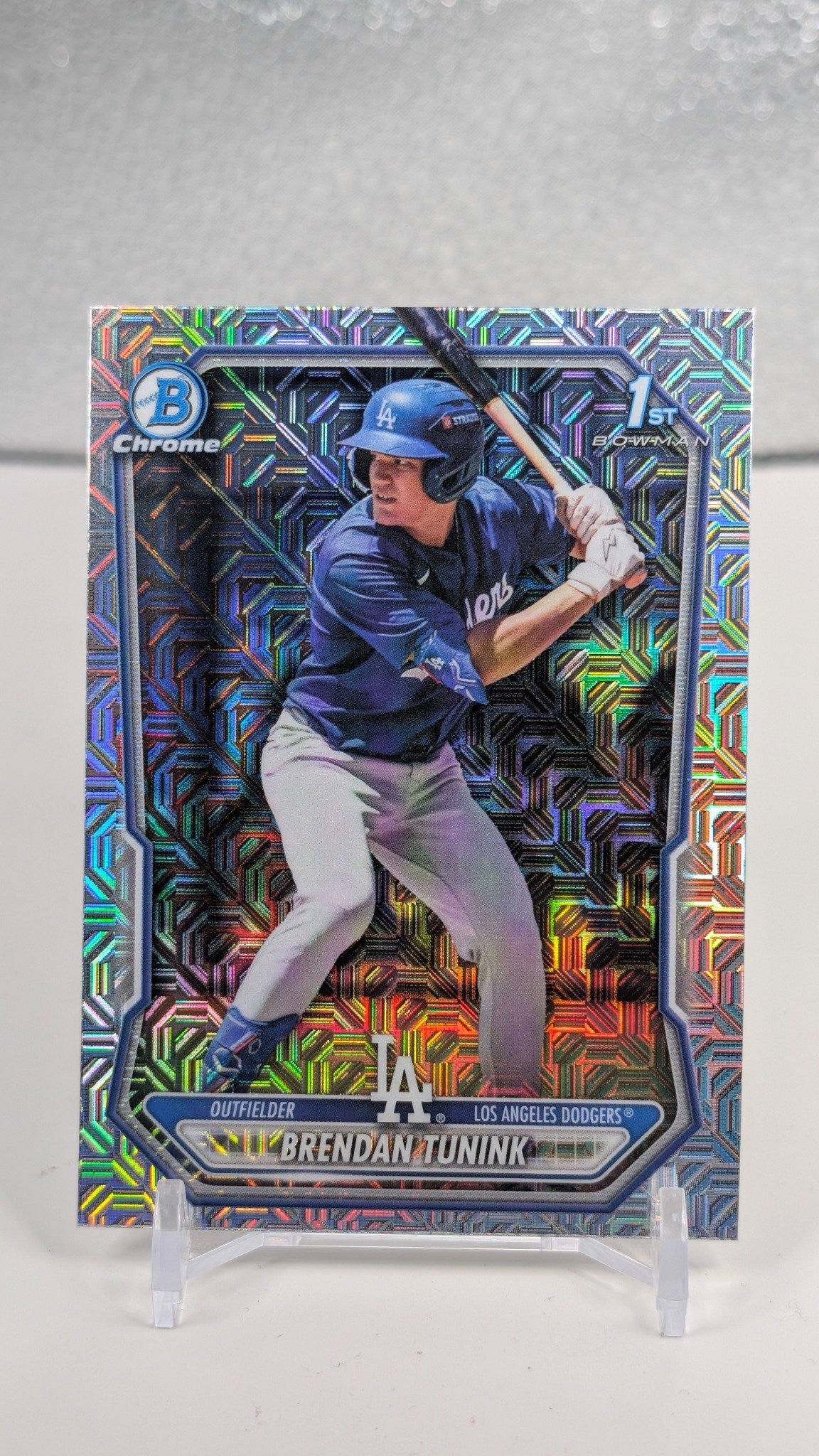 2026 Bowman Brendan Tunink #BCP-59 Chrome Prospects Mojo Refractor Los Angeles Dodgers