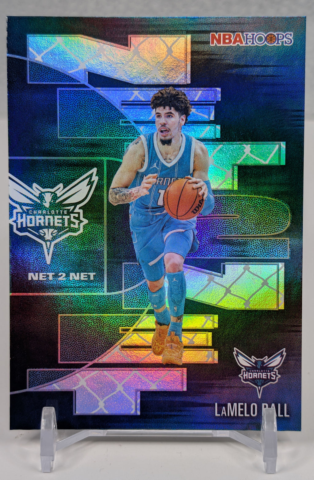 2025-26 Hoops LaMelo Ball #NTN-3 Net 2 Net Charlotte Hornets