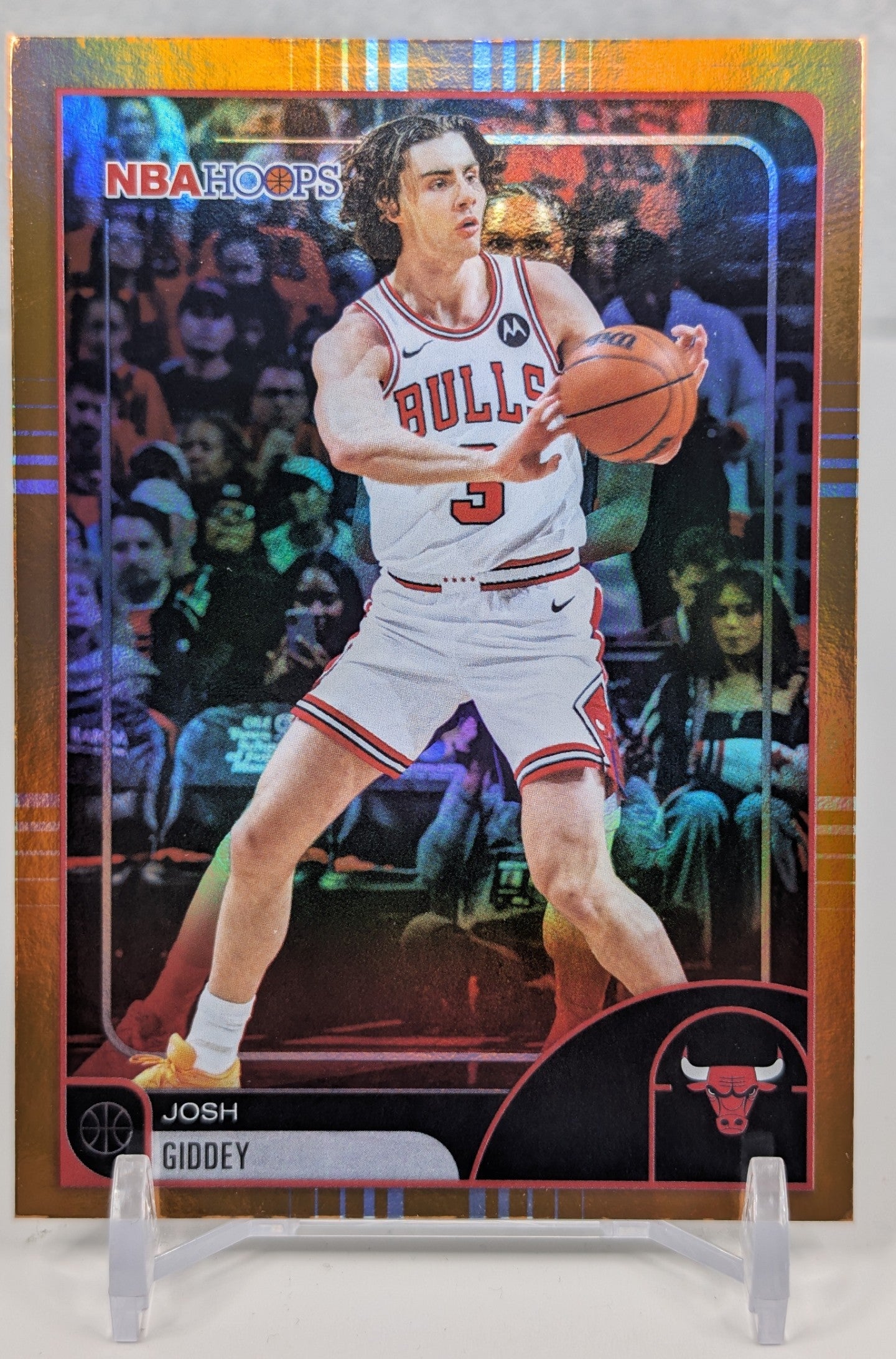 2025-26 Hoops Josh Giddey #49 Orange Hoops Chicago Bulls